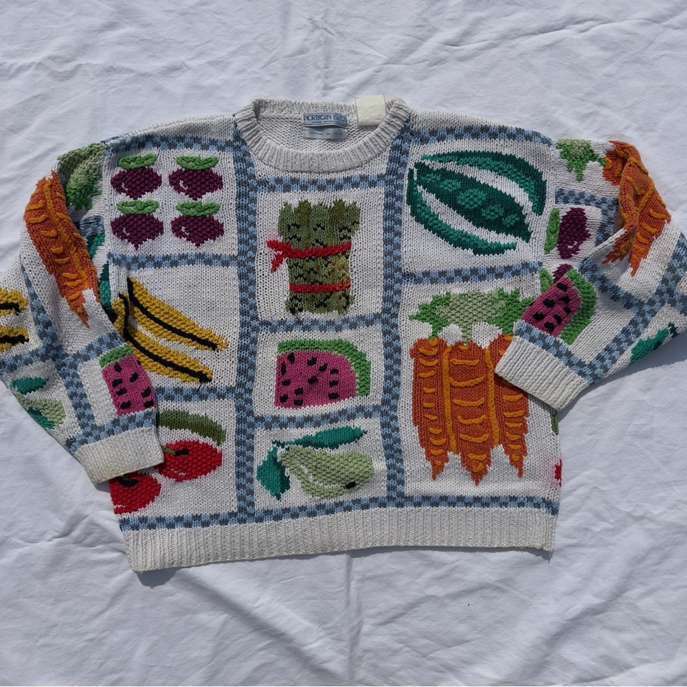 Northern Isles - Knitted By Hand Fruit Sweater